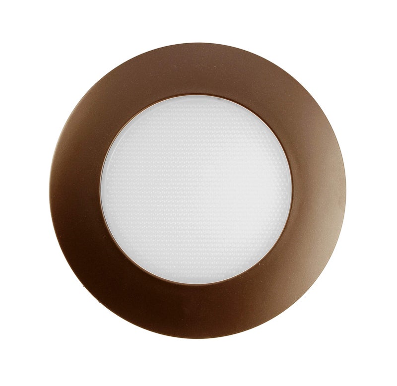 NICOR Lighting 6 inch Oil-Rubbed Bronze Recessed Shower Trim with Albalite Lens (17505OB) - Image 4